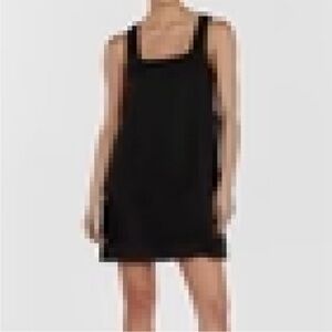 DISSH Shannon Black Linen Mini Dress, Size 4